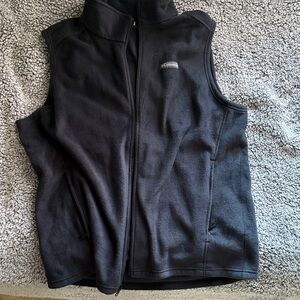 Columbia Midnight Black Sleeveless Fleece
